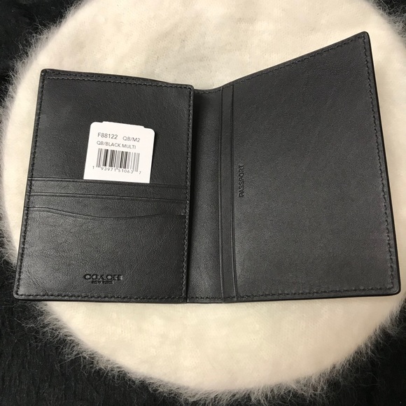 Coach Accessories Coach Leather Passport Holder Ombr Coach Poshmark